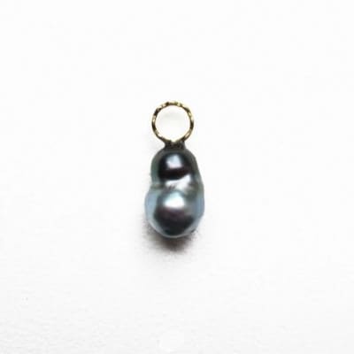 kerama pearl × marumaru charm top / K18 T-25