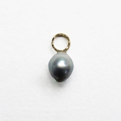 kerama pearl × marumaru charm top / K18 T-31