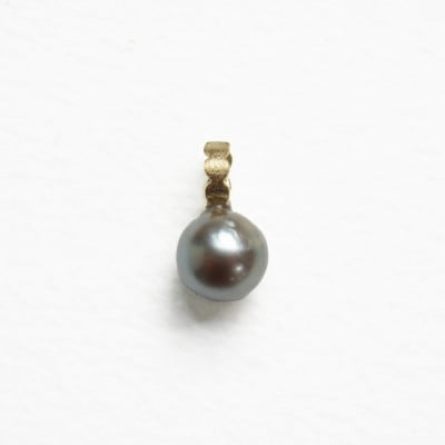 kerama pearl × marumaru charm top / K18 T-27