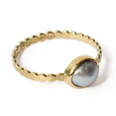 kerama pearl ring (12.5号) / K18