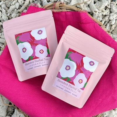 座間味村産ハイビスカス ブレンドティー 2袋(1袋:2g×5包)