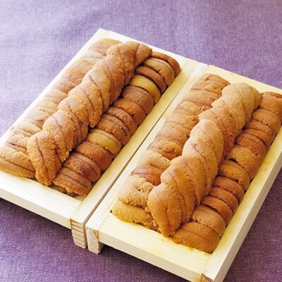 【年内配送】【北海道根室産】エゾバフンウニ(赤系)130g×3折 E-40008