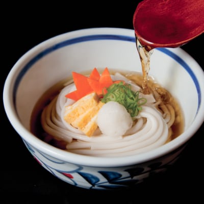 しもかわ手延麺　雪の華舞うどん(下川産ハルユタカ小麦)10束入