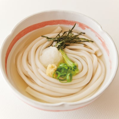 手延麺　しも川　うどん&トマトジュース　ふるさとの元気　セット