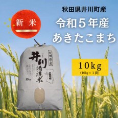 【令和5年産先行受付】秋田県井川町産あきたこまち精米10kg