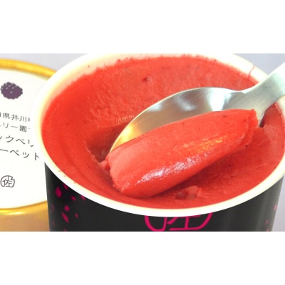 さくらアイス　6個(3種類×2個)セット　ブラックベリーシャーベット味　花びら味　はっぱ味