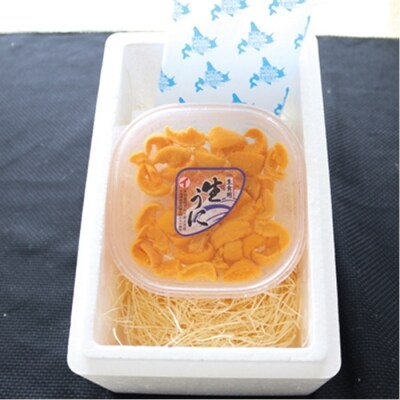 【年内配送】【北海道根室産】エゾバフンウニ塩水パック70～80g×2P C-71015