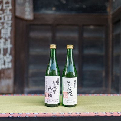 純米酒「半布里戸籍」・本醸造酒「加治田城」2本セット
