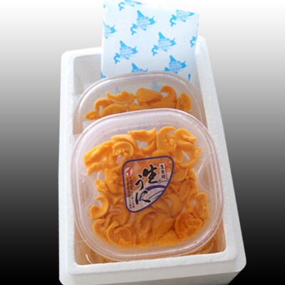 【年内配送】無添加エゾバフンウニ塩水パック140g×4P E-30006