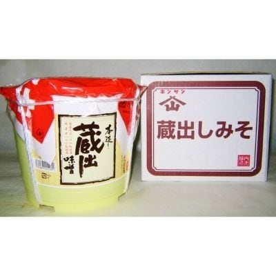 蔵出し味噌　4kgタル詰　No.0107