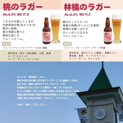  みちのく福島路ビール 飲み比べ6本セットNo.0090