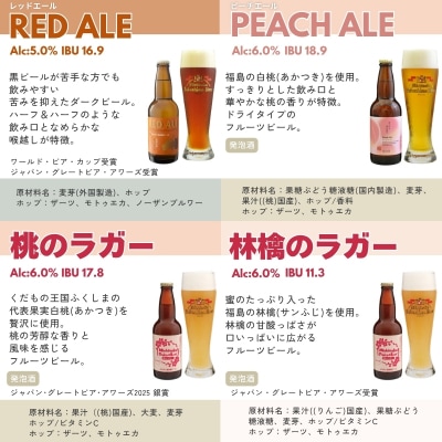 みちのく福島路ビール 飲み比べ12本セット　No.0092