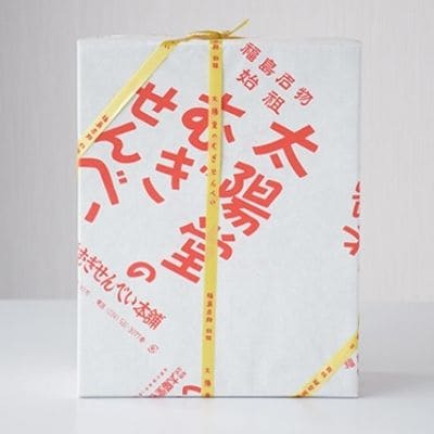 太陽堂のむぎせんべい　角箱26袋(52枚)　No.2183
