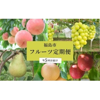 川中島白桃から始まるフルーツ5品定期便【2025年発送】No.2265