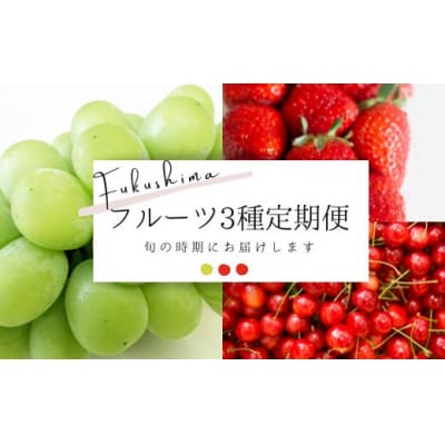 フルーツ3種定期便【2025年～2026年発送】No.2277
