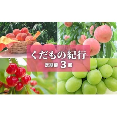 【全3回】くだもの紀行定期便【2025年発送】No.2453