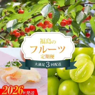 【全3回】くだもの紀行定期便【2026年発送 先行受付】No.2453