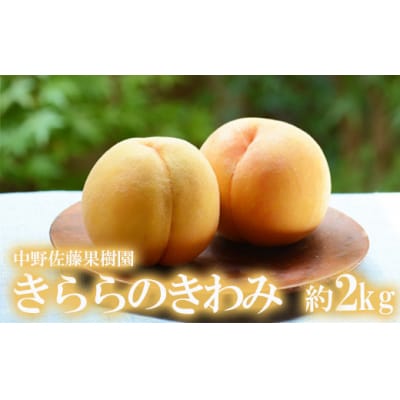 もも「きららのきわみ」約2kg【2025年発送】No.2617