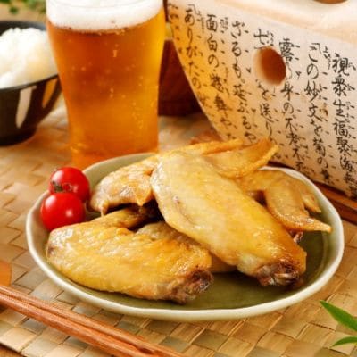 伊達鶏の手羽先塩焼き5本入り×4PNo.2660