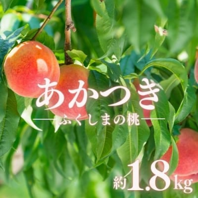もも「あかつき」約1.8kg【2025年発送】No.2885