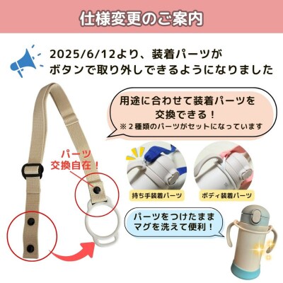  2wayマグ&ぬいぐるみストラップ(2種の装着パーツ付)No.2908