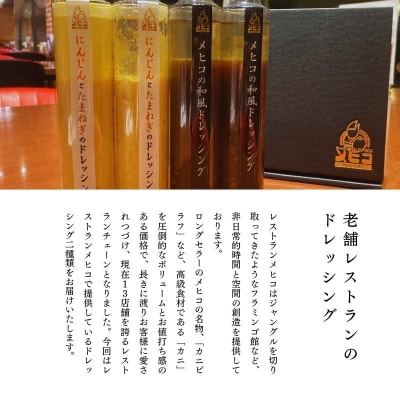 レストランメヒコ ドレッシング 2種セットNo.3236