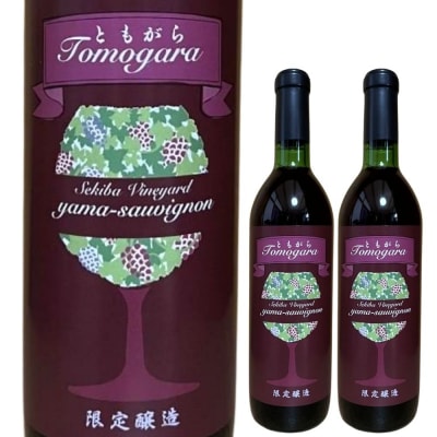  ヤマソーヴィニヨン赤ワイン ともがら 2021　720ml　2本入りNo.3311