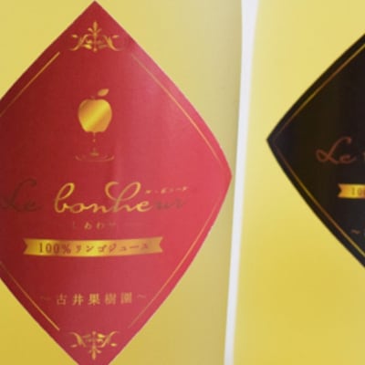  古井果樹園 サンふじ 100% りんごジュース 720ml×3本No.3312