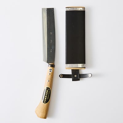 【隈部刃物製作所】熊本県伝統工芸品　腰鉈(鞘付き)