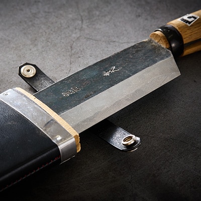 【隈部刃物製作所】熊本県伝統工芸品　腰鉈(鞘付き)