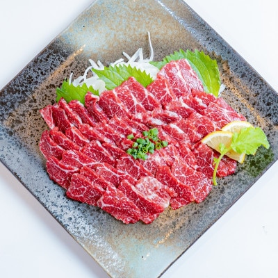 【熊本 と畜】桜屋 特選馬刺しスライス 300g(美里町)