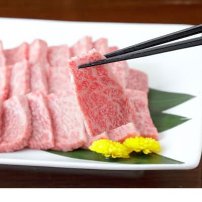 【黒毛和牛】熊本県産　焼き肉用　カルビ600g(300g×2パック)　(美里町)