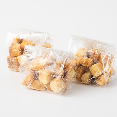 熊本県美里町　森のぱんやの特製ラスク詰め合わせ3パック　合計150g