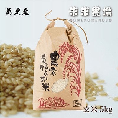 【令和7年産】九州のお米食味コンクール2年連続優勝!熊本県美里町のお米ヒノヒカリ玄米　5kg×1袋