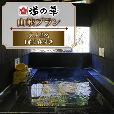 山峡(sankyo)プラン 大人2名 1泊2食付き