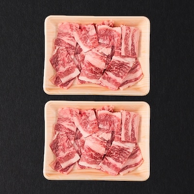 【訳あり品】くまもと黒毛和牛切り落とし焼肉 合計800g(美里町)