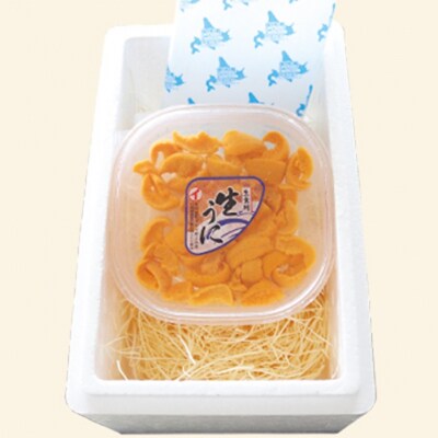 【年内配送】【北海道根室産】エゾバフンウニ塩水パック120g×1P C-40024