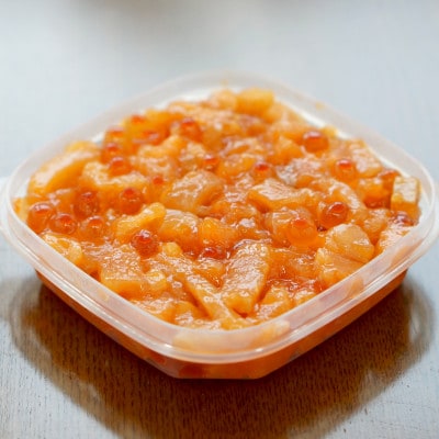 【北海道知床産】鮭いくら親子漬け 200g(100g×2)