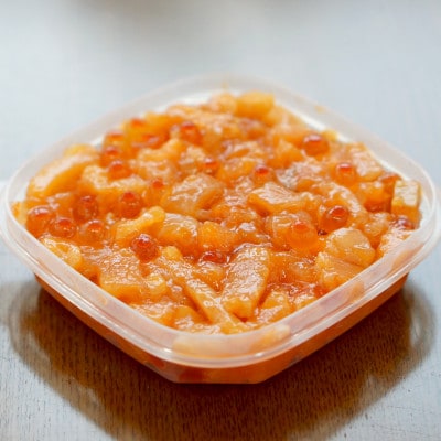 【北海道知床産】鮭いくら親子漬け 400g(100g×4)