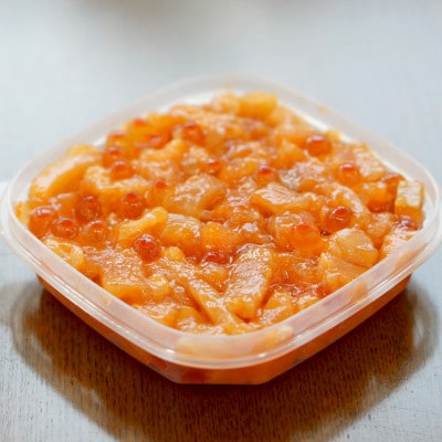 【北海道知床産】鮭いくら親子漬け 800g(100g×8)