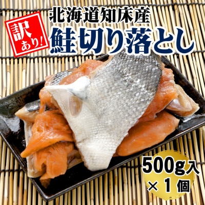 【訳あり】北海道知床産 鮭切り落とし 500g入