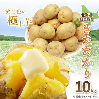 知床の大自然が育む黄金色の極上芋　きたあかり　10kg