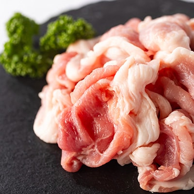 北海道知床斜里産豚肉 こま切れ計1.8㎏ 小分け 200g9袋 -匠の豚- サチク麦王