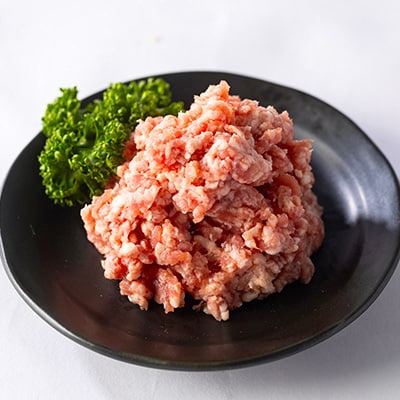 北海道知床斜里産豚肉 こま切れ、バラスライス、ひき肉　合計約1.62kg -匠の豚- サチク麦王