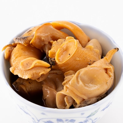 つぶ貝の柔らか煮4玉入 3パック 湯煎で簡単にお召し上がりいただけます 殻は外して除去済み