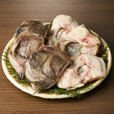 銀がれいカマ一夜干 2切れ(350g)×3パック 【とろける食感でジューシーなホホ肉が絶品】