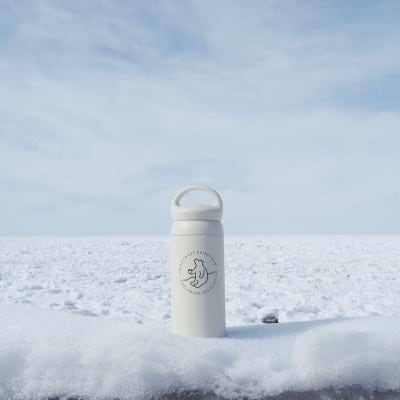 知床トコさんデイオフタンブラー ホワイト 500ml×1本
