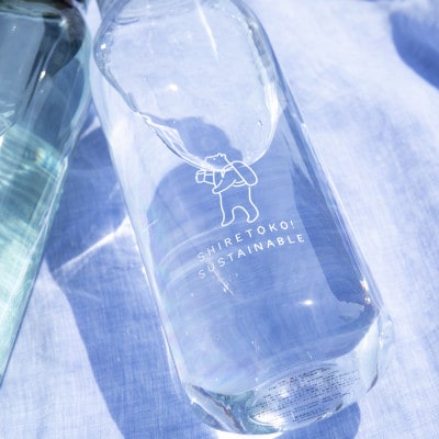 知床トコさん　ウォーターボトル　クリア　500ml×1本　常温で水が飲める 耐熱マイボトル