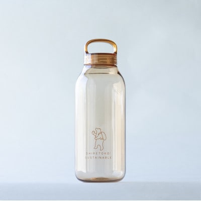 知床トコさん　ウォーターボトル　アンバー　500ml×1本　常温で水が飲める 耐熱マイボトル