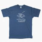 「知床トコさん」×久米繊維　コットンTシャツ　飛行柄　Mサイズ　半袖